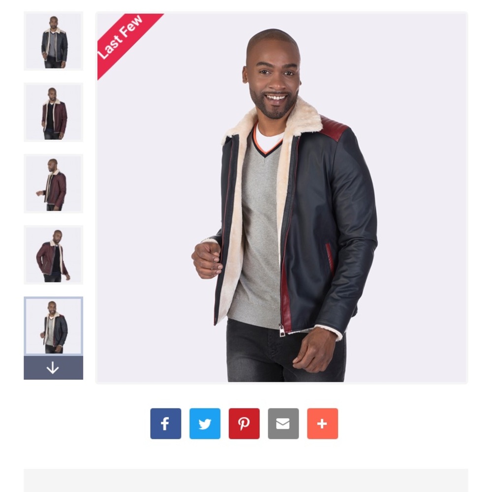 Giorgio Di Mare leather jacket